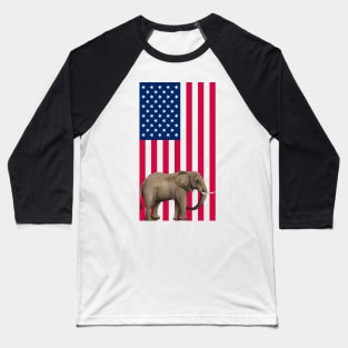 Elephant Baseball T-Shirt